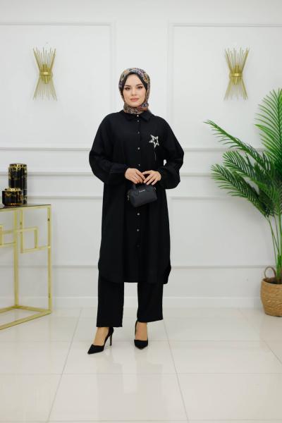 ŞİRİN TUNİK-SİYAH Siyah