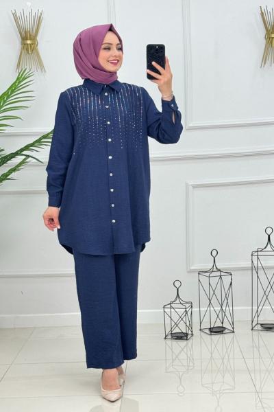 Sola Takım-Lacivert Lacivert