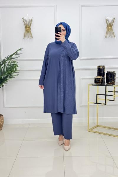 SUZİ TAKIM-İNDİGO MAVİ İndigo mavi