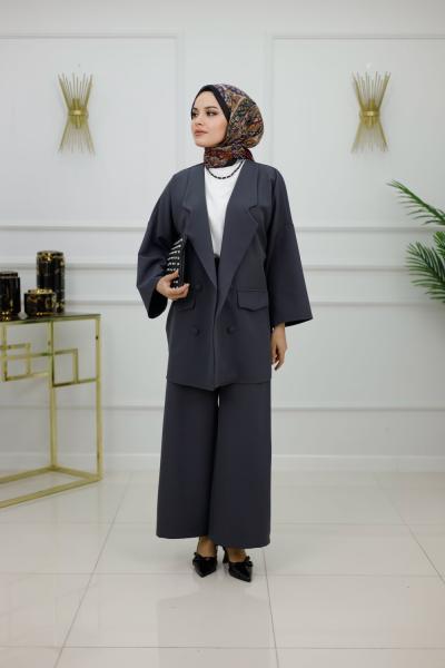 TALİA CEKET TAKIM-ANTRASİT Antrasit