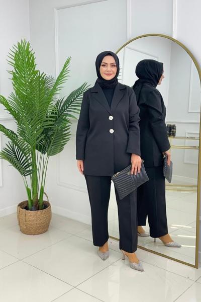 VİLDAN TAKIM - SİYAH Siyah