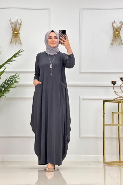 Bodrum Elbise Antrasit