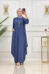 Bodrum Elbise Indıgo Mavisi  İndigo mavi