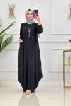 Bodrum Elbise Siyah