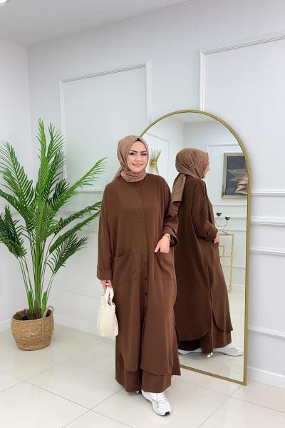 Cool Takım Kahve  Kahverengi