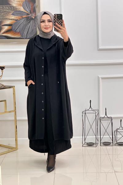 MELİS KAP -SİYAH Siyah