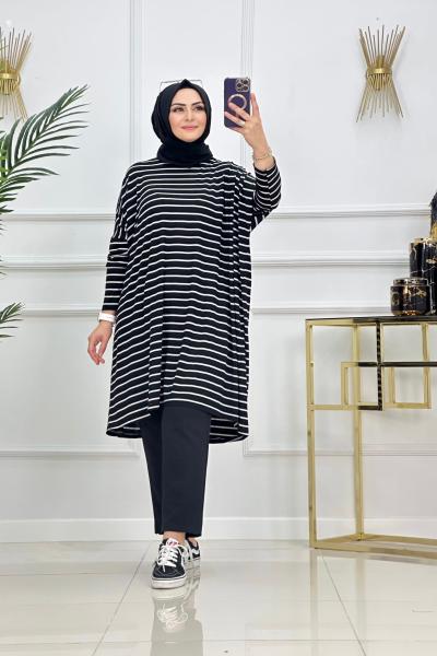 Mira Tunik-Siyah Siyah