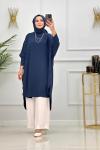 Sanem Tunik Lacivert
