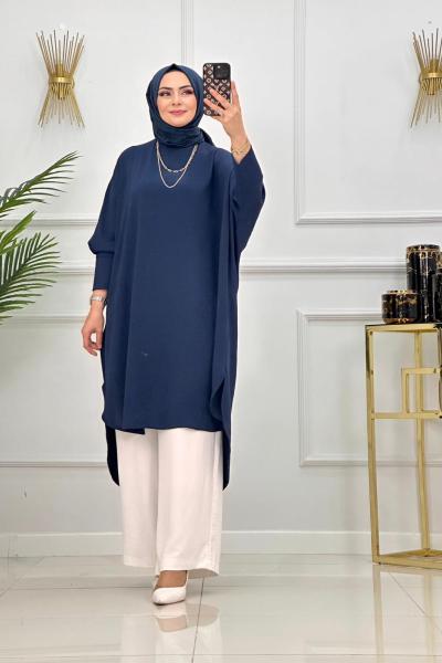 Sanem Tunik Lacivert