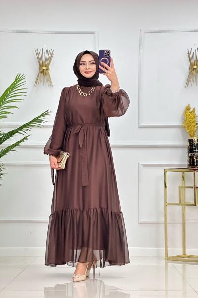 Serra Elbise Kahverengi