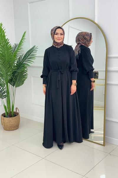 SILA ELBİSE-SİYAH Siyah