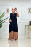 Şükran Elbise  Lacivert